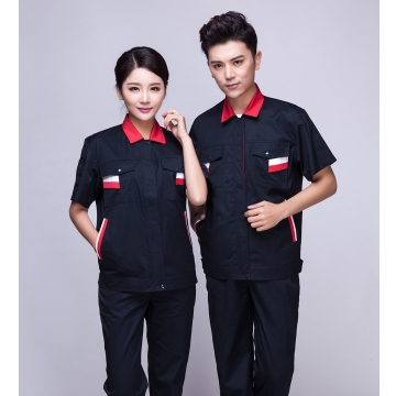 藏青色夏季工作服AD02-1