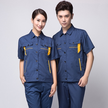 蟹清拼橘黄夏日任务服AD06-4