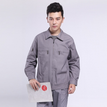 银灰色春秋工作服AC113-8