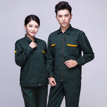 墨绿色春秋工作服AC01-1