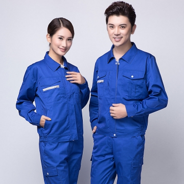 蓝色秋季工作服AC12-4