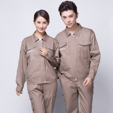  卡其色秋季工作服AC12-5 
