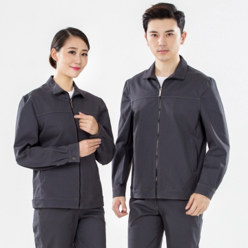 深灰色秋季工作服AC15-1