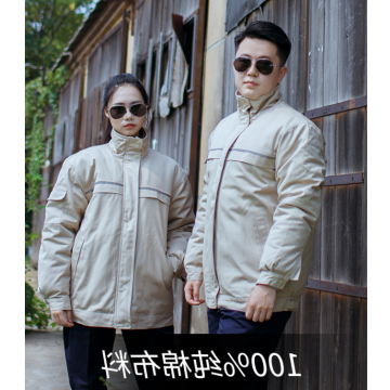 防静电冬季棉服定做款式查看