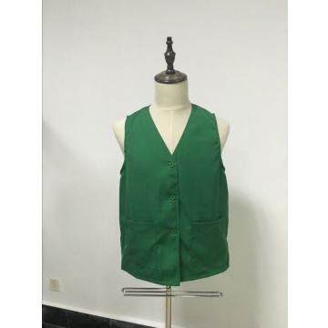 盐城绿源超市工作服马甲定做款式