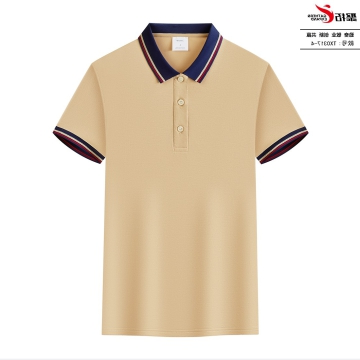 TX0317撞色POLO衫