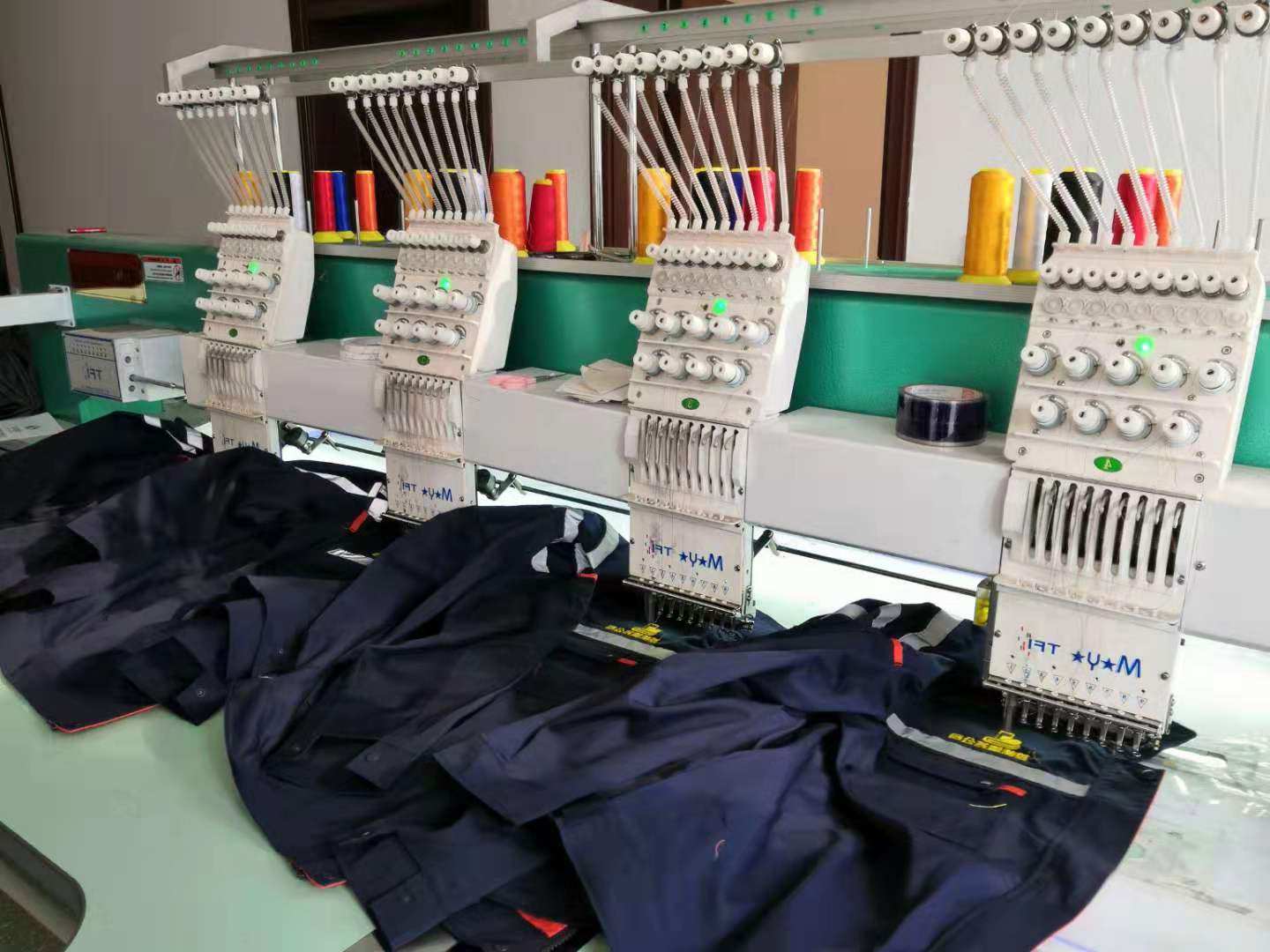 工作服刺绣作业(图1)