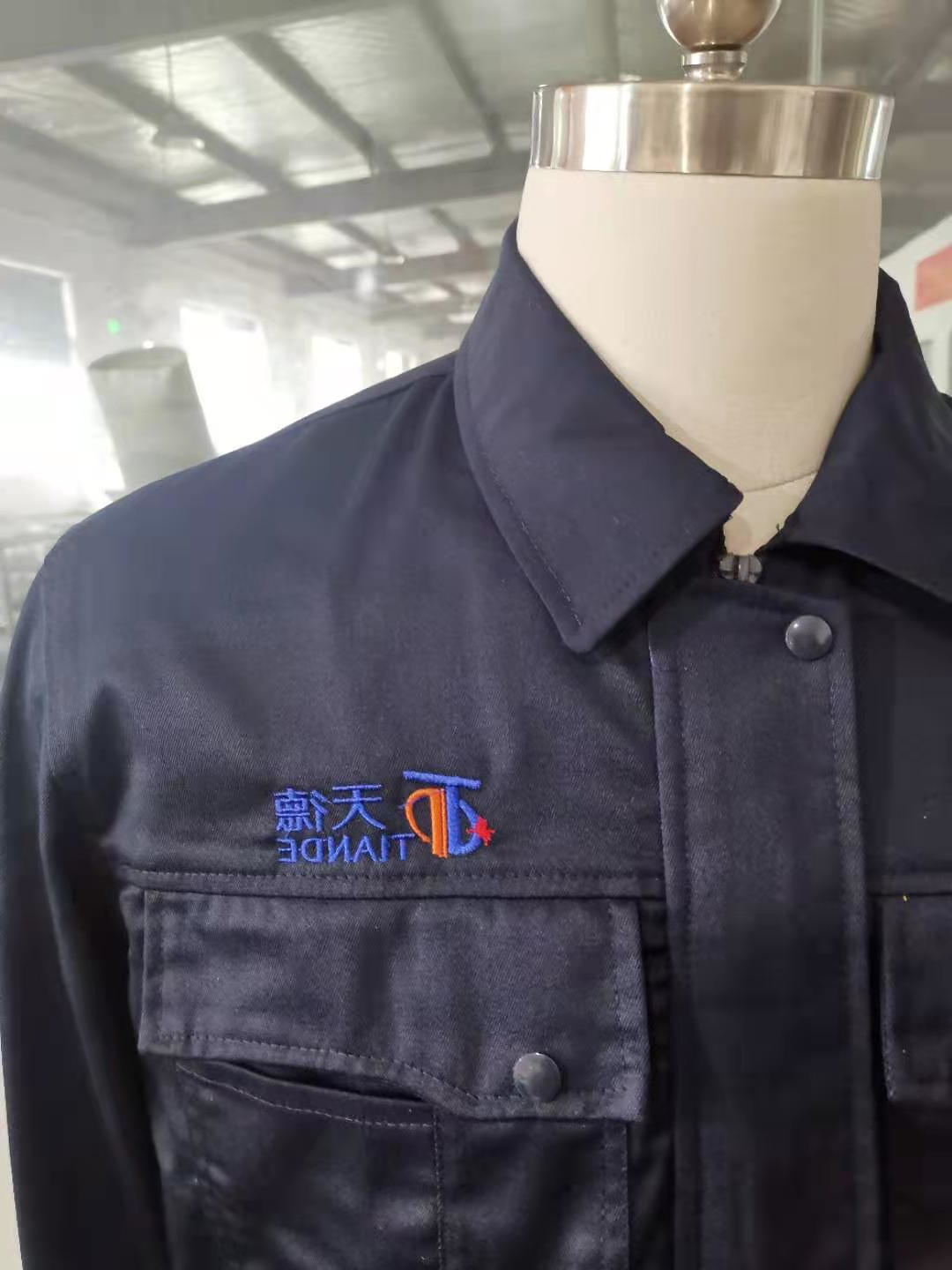 天德泵业任务服大货样衣(图3)