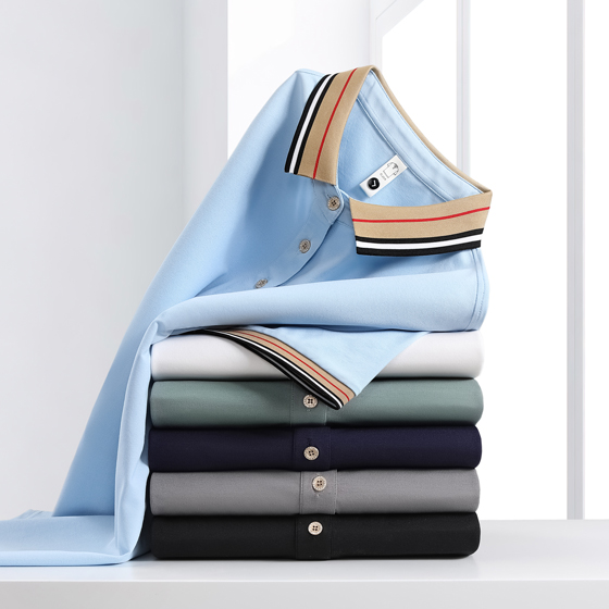 TX0327小针孔领弹力棉Polo(图6)